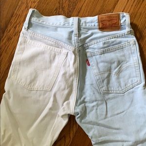 Levi’s 501 Skinny Color Block Jeans size 24